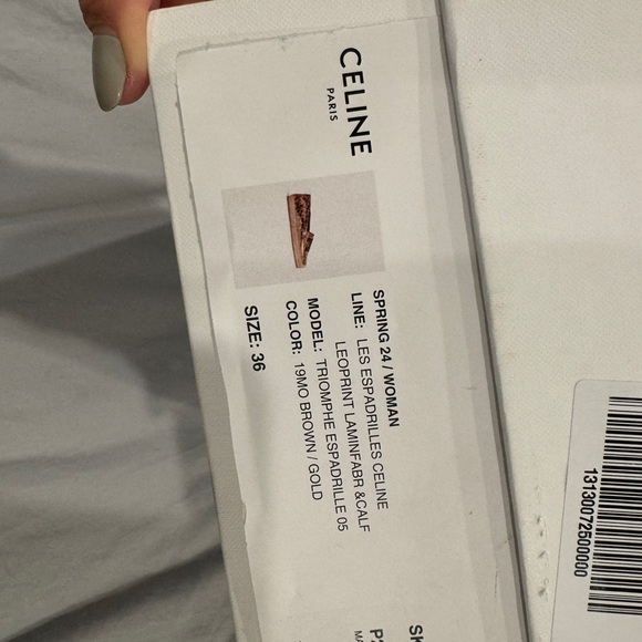 Celine triomphe espadrilles. Brand new in box - Picture 3 of 6